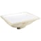 Nantucket Sinks 16 Inch X 11 Inch Undermount Ceramic Sink In White UM-16x11-W - alternate 4